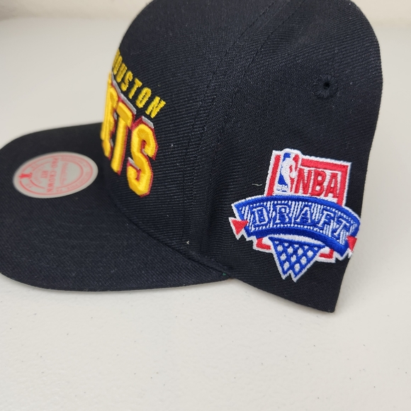 Houston Rockets Draft 1996 Shadow Mitchell & Ness Hat Snapback Cap - Picture 3 of 9